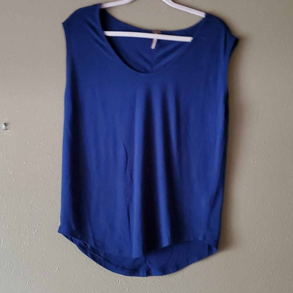 Navy blouse